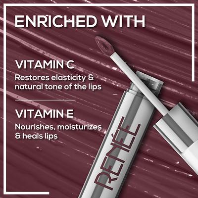 Renee Gloss Stay Transfer Proof Glossy Liquid Lip Color - Hannah 3.5 ml - Liquid Lipsticks