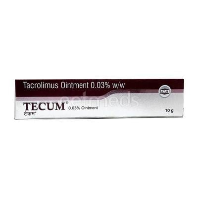 Tecum 0.03% Ointment 10gm - Atopic Dermatitis(Eczema)-Oth