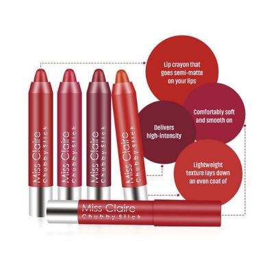 Miss Claire Chubby Lipstick - 50 2.8 Gm - Lipsticks