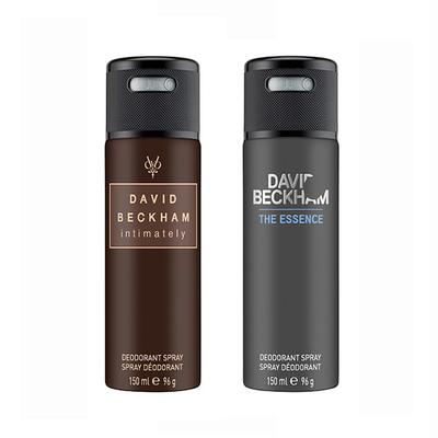David Beckham Intimately + Essence Deo Combo Set - Pack of 2 300 ml - Deodorants/Roll-Ons