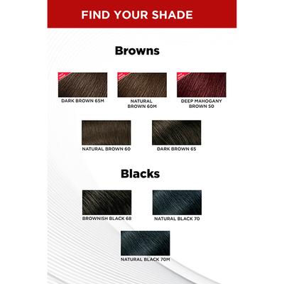 Revlon Top Speed Hair Color For Woman - Natural Black 70 (with Outrageous Conditioner) 1's - Crème