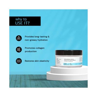 Deconstruct Hyaluronic Acid & Squalane Moisturizer - 0.2% Hyaluronic Acid + 1% Squalane 50 gm - Face Moisturizers