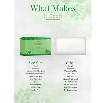 Nutriment, Khadi Nutriment Aloevera Soap 125 gm - Soaps