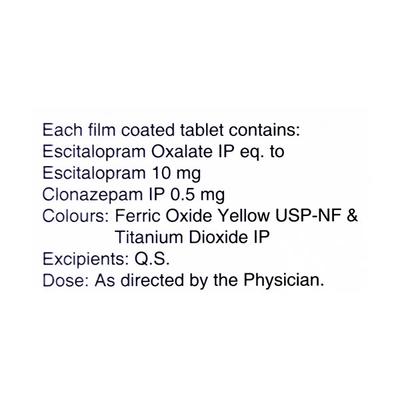Depran 10/0.5mg Tablet 15'S - Anxiety-Anx