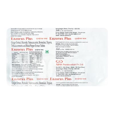 ENZORUX PLUS Tablet 10's - Supplements-Vam