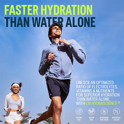 Liquid I.V. Hydration Multiplier- Lemon Lime, Electrolyte Powder Drink Mix 12's - Multi-Vitamins