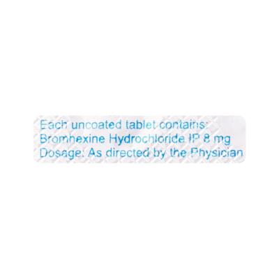 Bromhexine Tablet 10'S - Cough And Cold-Cou