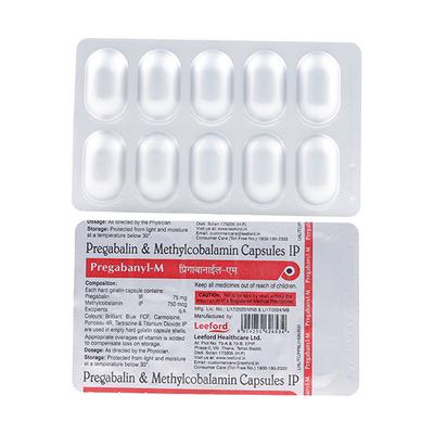 PREGABANYL M Capsule 10's - Neuropathic Pain-Dru