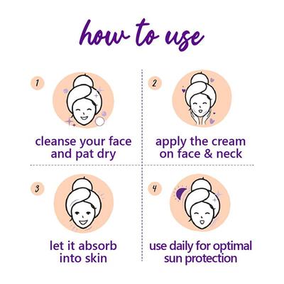 Plum Grape Seed & Sea Buckthorn LightStay Day Cream - SPF 30 PA++ 60 ml - Face Creams