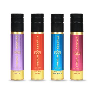 French Essence Gift Set - Eua De Parfume (Grace + Enchante + Bloom + Aura) ( Pack Of 4 x 15 ml) 1's - Perfumes (Edt/Edp)