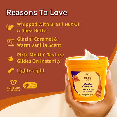 Plum BodyLovin' Vanilla Caramello Body Butter 180 g - Body Butter