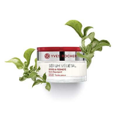 Yves Rocher Serum Vegetal Wrinkles & Firmness - Plumping Care Day 50 ml - Face Creams