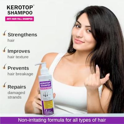 Kerotop Anti Hair Fall Shampoo 200 ml - Shampoos