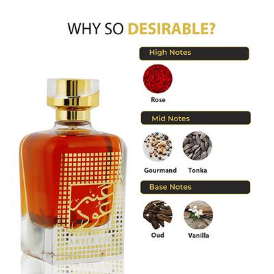 NUSUK Amber Oud EDP Perfume for Men & Women 100 ml - Perfumes (Edt/Edp)
