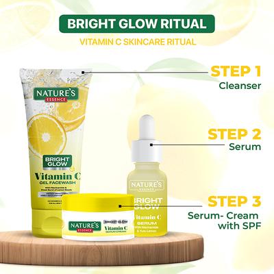 Nature's Essence Bright Glow Vitamin C Serum Cream 25 gm - Face Moisturizers