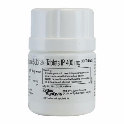 ZY Q 400mg Tablet 30'S - Malarial