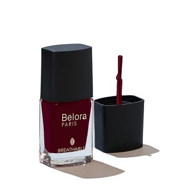 Belora Paris Breathable Made Safe Longstay Nail Polish 15 Mah'roon 8 ml - Nail Polish