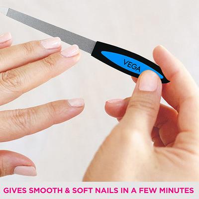 Vega Soft Touch Nail File (NF - 06N) 18 gm - Manicure & Pedicure Kits