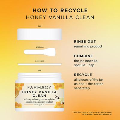 Farmacy Honey Vanilla Meltaway Cleansing Balm 100 ml - Face Wash & Cleansers