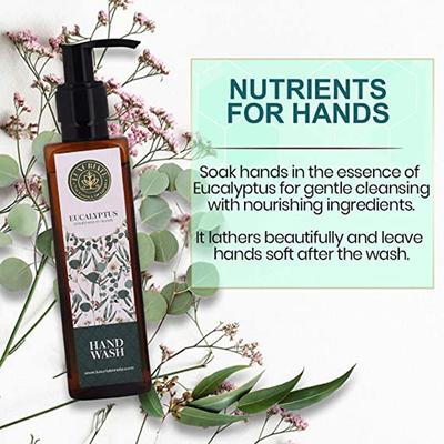 Luxuriate Combo Pack For Eucalyptus Nutrients For Hand Wash 200 ml, Face Wash 100 ml 1's - Hand Wash & Soaps