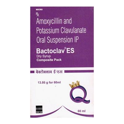 BACTOCLAV ES Dry Syrup 60ml - Bacterial Infections-Pen