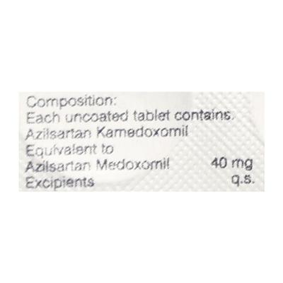 Asar 40mg Tablet 10'S - Hypertension-Ang