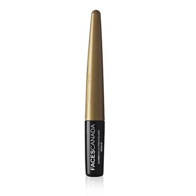 Faces Canada Ultime Pro Glitter Eyeliner Gold 01 1.7 ml - Eyeliners
