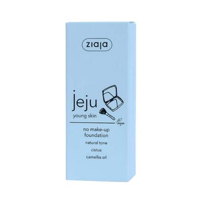 Ziaja Jeju No Make-Up Foundation Natural Tone 30 ml - Foundation