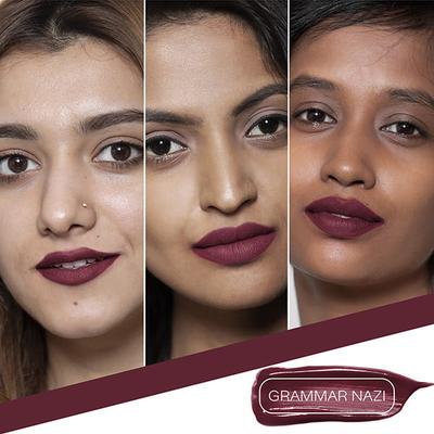 Faces Canada No Transfer Matte Lipstick Grammar Nazi 12 3.5 Ml - Liquid Lipsticks