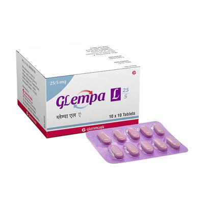 GLEMPA L 25/5 Tablet 10's - Diabetes-Ant