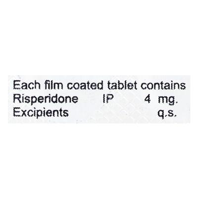 Ridon 4mg Tablet 10'S - Schizophrenia-Aps