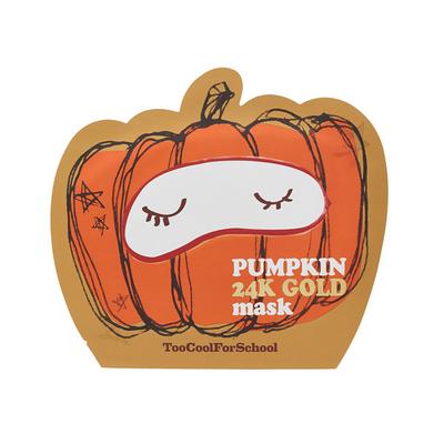 Too Cool For School Pumpkin 24K Gold Mask 35 gm - Sheet Masks