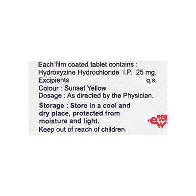 Hilerin 25mg Tablet 10'S - Anxiety-Anx