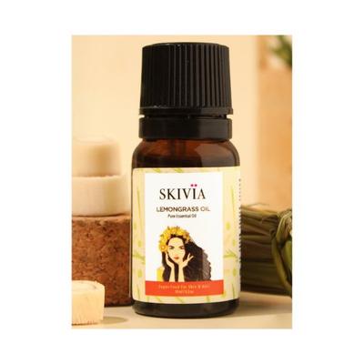 Skivia Lemongrass Essential Oil - Helps Remove Impurities Minimizes Dandruff 10 ml - Essential Oils