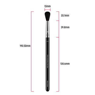 Miss Claire M12 - Fluffy Eyeshadow Blending Brush (Black) (Chrome) 1's - Eye Brush