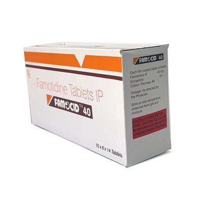 Famocid 40mg Tablet 14'S - Ulcer/Reflux/Flatulence-Aaa