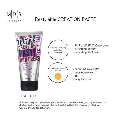 MADES Hair Care Styling Extreme Hold Texture Creation Paste 150 ml - Hair Treatment
