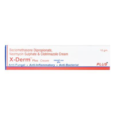 X DERM PLUS Cream 10gm - Skin Infections-Toc