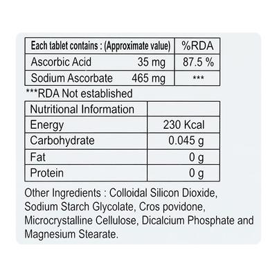 CEVIT 500mg Chewable Tablet 10's - Supplements-Vam