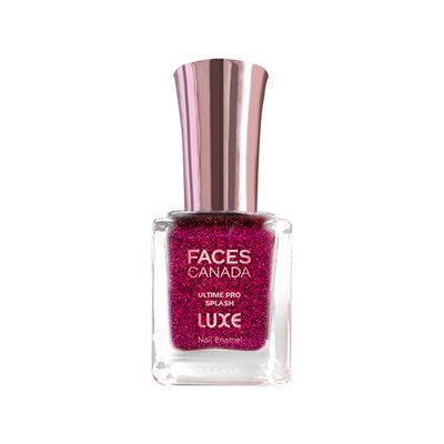 Faces Canada Ultime Pro Splash Luxe Nail Enamel - Ruby Rush (L18 12 ml - Nail Polish