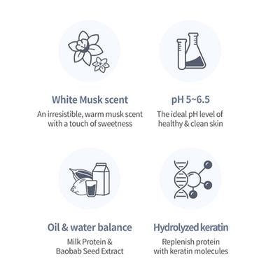 Milk Baobab Perfume Treatment White Musk 500 ml - Conditioners