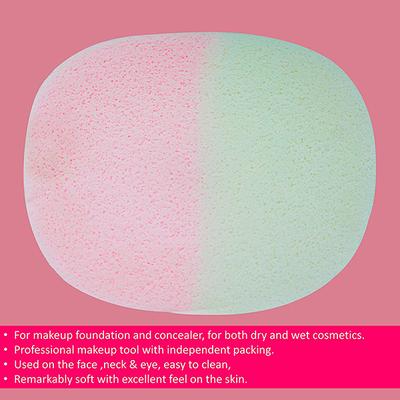 Majestique Face Sponge for Daily Cleansing, Perfect for Removing Dead Skin - Color May Vary 1's - Sponges & Applicators