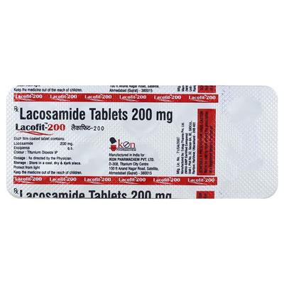 LACOFIT 200 Tablet 10's - Epilepsy/Convulsion-Ant