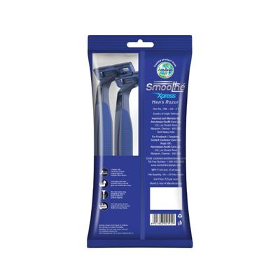 Amrutanjan Smoothe Xpress Men's Blade Razor (Pack 4 + 2 Free) 6's - Razors & Cartridges