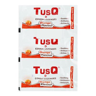 Tusq D Orange Cough Lozenges 6'S - Cough And Cold-Cou