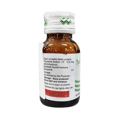 Thyronil 12.5Mcg Tablet 100'S - Hypothyroidism