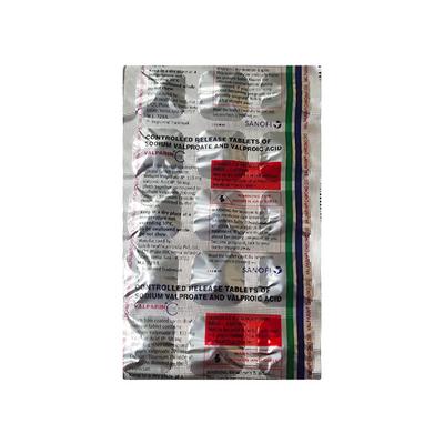 VALPARIN CHRONO 200 Tablet 15's - Epilepsy/Convulsion-Ant