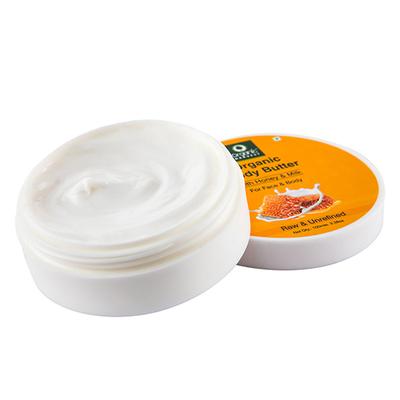 Organic Harvest Body Butter Cream with Honey & Milk, Natural Body Butter Cream for Women with Dry, Itchy, All Skin Types 100 gm - Shower Gels & Body Wash