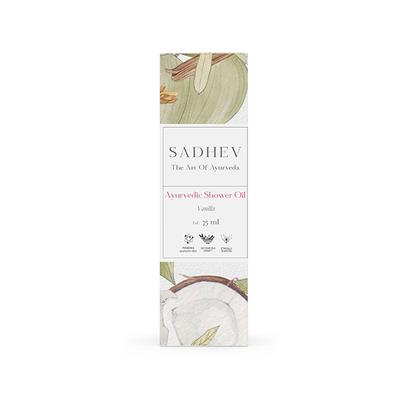 Sadhev Vanilla Shower Oil 75 ml - Shower Gels & Body Wash