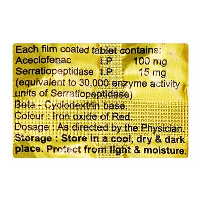 DIPTASE Tablet 10's - Pain relief-Nsa